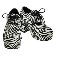 Rubie's Rubies Men's Platform Zebra Shoes