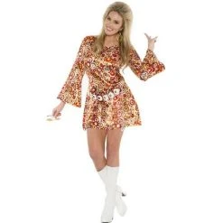 Underwraps Costumes Underwraps Disco Circle Dress Women's Costume