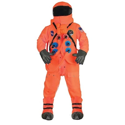 Halloween Express Adult Astronaut Deluxe Costume - Size XX Large - Orange 3 Halloween Express Adult Astronaut Deluxe Costume - Size XX Large - Orange