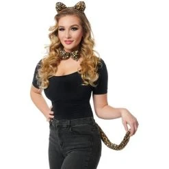 Franco Velour Leopard Costume Kit