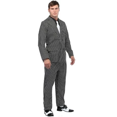 HalloweenCostumes.com Men's Wide Pin Stripe Gangster Costume 9 HalloweenCostumes.com Men's Wide Pin Stripe Gangster Costume - Image 7