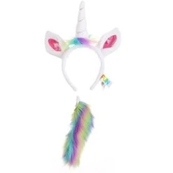 HalloweenCostumes.com One Size Unicorn Adult Costume Kit, White/Pink/Blue -Adult Halloween Costumes Shop GUEST d2088c5b 9c62 437e aaac a23a5dbc3e5c
