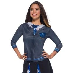 Harry Potter Ravenclaw Printed Top Adult Costume, Small