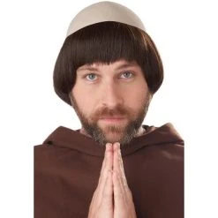 California Costumes Medieval Friar Adult Wig with Bald Cap -Adult Halloween Costumes Shop GUEST d5be5c09 35e0 44e4 8538 f94db0efe8d6 1