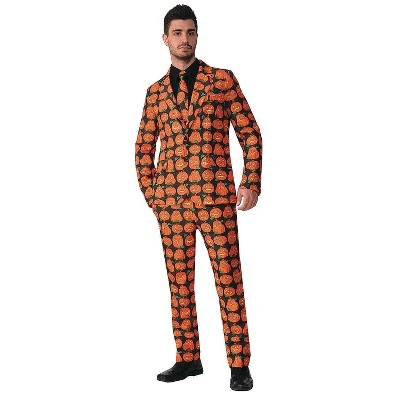 Forum Mens Pumpkin Suit Costume - X Large - Orange 3 Forum Mens Pumpkin Suit Costume - X Large - Orange