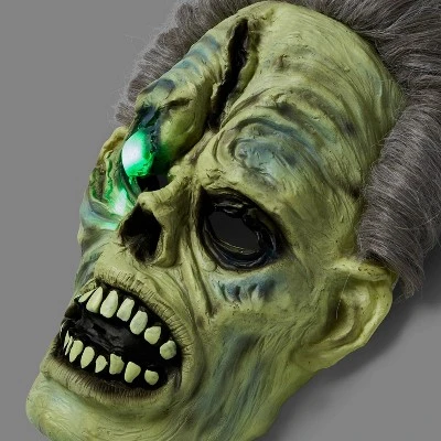 Hyde & EEK! Boutique Adult Light Up Zombie Halloween Costume Mask - Hyde & EEK! Boutique™ 3 Hyde & EEK! Boutique Adult Light Up Zombie Halloween Costume Mask - Hyde & EEK! Boutique™