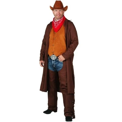 HalloweenCostumes.com Men's Plus Size Rancher Cowboy Costume 4 HalloweenCostumes.com Men's Plus Size Rancher Cowboy Costume - Image 2