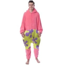 INTIMO Nickelodeon Mens' SpongeBob SquarePants Patrick Star Sleep Union Suit Pink 12 INTIMO Nickelodeon Mens' SpongeBob SquarePants Patrick Star Sleep Union Suit Pink -Adult Halloween Costumes Shop GUEST d822b8bc 508b 49e5 b9e0 84ec583f9962