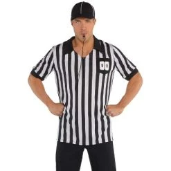 AmScan Costumes USA Referee Men's Plus Size Costume Kit