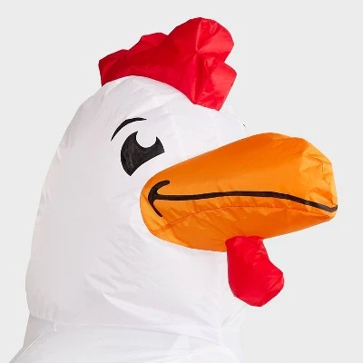 Hyde & EEK! Boutique Adult Inflatable Chicken Halloween Costume One Size - Hyde & EEK! Boutique™ 4 Hyde & EEK! Boutique Adult Inflatable Chicken Halloween Costume One Size - Hyde & EEK! Boutique™ - Image 2