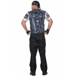 Forum Novelties Biker Man Shirt Adult Costume