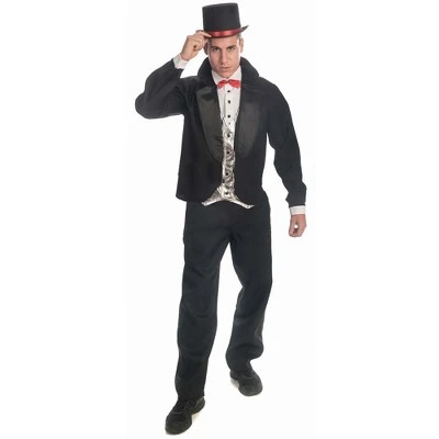 Dress Up America Magician Tuxedo Costume for Adults - Black 5 Dress Up America Magician Tuxedo Costume for Adults - Black - Image 3