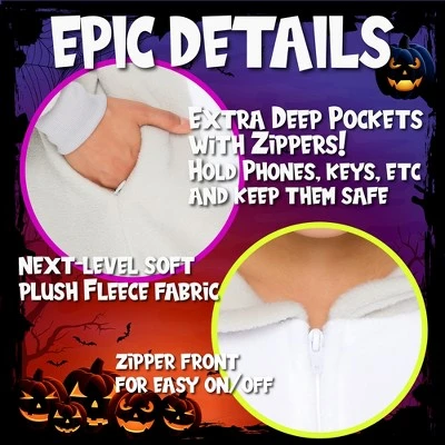 Funziez! Elephant Slim Fit Adult Unisex Novelty Union Suit 6 Funziez! Elephant Slim Fit Adult Unisex Novelty Union Suit - Image 4