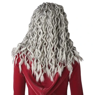California Costumes Gray Crinkle Dreads Wig 3 California Costumes Gray Crinkle Dreads Wig