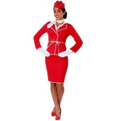 HalloweenCostumes.com First Class Flight Attendant Costume for Women