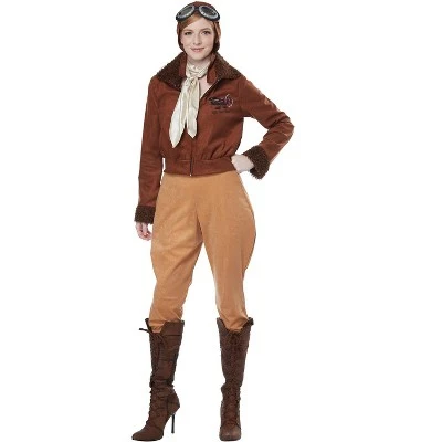 California Costumes Amelia Earhart/Aviator Women's Costume 5 California Costumes Amelia Earhart/Aviator Women's Costume - Image 3