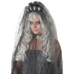 California Costumes Dead Bride Adult Wig