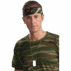 Forum Novelties Combat Hero Dog Tag