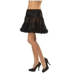 California Costumes Ruffled Pettiskirt Accessory (Black)