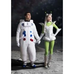 HalloweenCostumes.com Small Women Fun Costumes Women's Galactic Alien Babe Costume, Gray/Green
