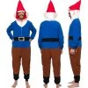 FUNZIEZ! - Garden Gnome Slim Fit Adult Unisex Novelty Union Suit 2 FUNZIEZ! - Garden Gnome Slim Fit Adult Unisex Novelty Union Suit -Adult Halloween Costumes Shop GUEST e66305d3 a9ff 4bd2 a427 9e212a30393b