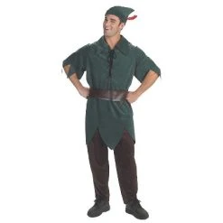 Disguise Mens Peter Pan Costume - Large/X Large - Green