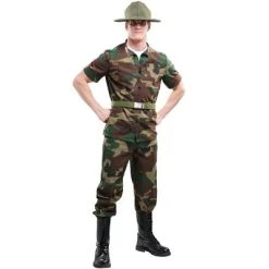 HalloweenCostumes.com Drill Sergeant Costume for Men