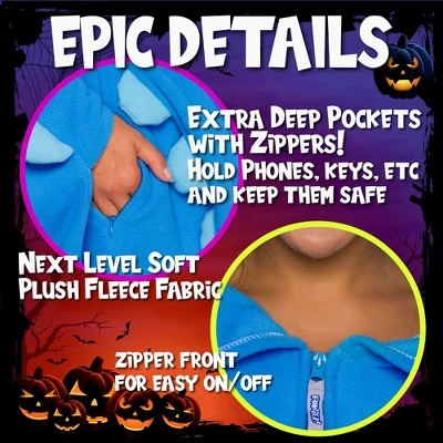 FUNZIEZ! Octopus Adult Unisex Novelty Union Suit 6 FUNZIEZ! Octopus Adult Unisex Novelty Union Suit - Image 4