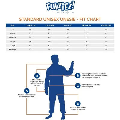 FUNZIEZ! - Cow Adult Unisex Novelty Union Suit 7 FUNZIEZ! - Cow Adult Unisex Novelty Union Suit - Image 5