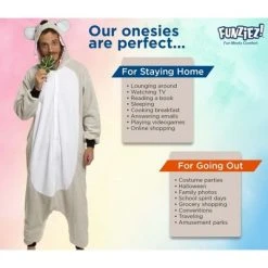 Funziez! Koala Men's Novelty Union Suit 10 Funziez! Koala Men's Novelty Union Suit -Adult Halloween Costumes Shop GUEST ee940ab3 8663 456d bf5a 0726ddc7b446