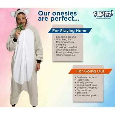 Funziez! Koala Men's Novelty Union Suit 6 Funziez! Koala Men's Novelty Union Suit - Image 4