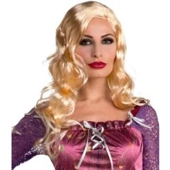 Studio Halloween, LLC Hocus Pocus Inspired Silly Salem Sister Witch Adult Costume Wig | One Size