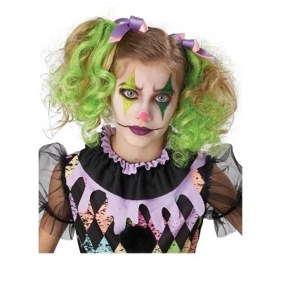 California Costumes Glow in the Dark Curly Clips 4 California Costumes Glow in the Dark Curly Clips - Image 2