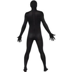 Smiffy's Smiffy Second Skin Suit Men's Costume (Black), Medium