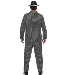 HalloweenCostumes.com Men's Wide Pin Stripe Gangster Costume