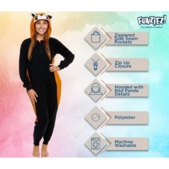 Funziez! Red Panda Slim Fit Adult Unisex Novelty Union Suit 9 Funziez! Red Panda Slim Fit Adult Unisex Novelty Union Suit -Adult Halloween Costumes Shop GUEST f13912c6 7a76 4ad2 9138 71788e650933