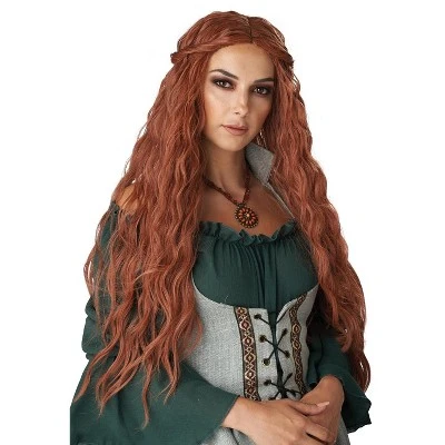 California Costumes Renaissance Maiden Adult Wig (Auburn) 5 California Costumes Renaissance Maiden Adult Wig (Auburn) - Image 3