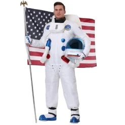 HalloweenCostumes.com Men's Authentic Astronaut Costume -Adult Halloween Costumes Shop GUEST f1a841a7 c61d 4dd5 8312 ac4e15379177