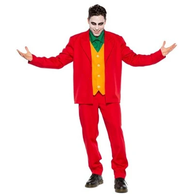 Seeing Red Inc. Seeing Red Villain Leisure Suit Men's Costume 4 Seeing Red Inc. Seeing Red Villain Leisure Suit Men's Costume - Image 2