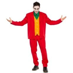 Seeing Red Inc. Seeing Red Villain Leisure Suit Men's Costume