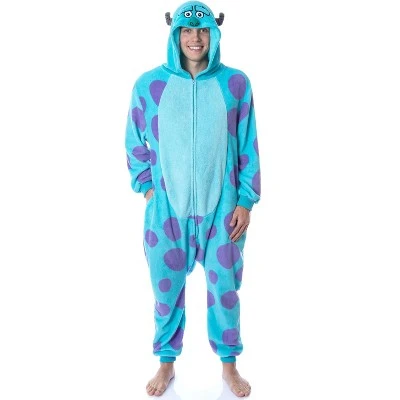 INTIMO Disney Monsters Inc Adult Sulley Kigurumi Costume Union Suit Pajama 7 INTIMO Disney Monsters Inc Adult Sulley Kigurumi Costume Union Suit Pajama - Image 5