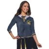 Harry Potter Hufflepuff Printed Top Adult Costume, Large