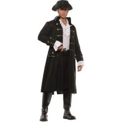 Halloween Express Men's Pirate Captain Darkwater Costume
