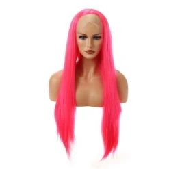 Unique Bargains Women's Long Straight Lace Front Wigs with Adjustable Wig Cap 24" 1 Pc -Adult Halloween Costumes Shop GUEST f9633c03 eb8e 4558 8cd0 deb0d0fe5cf3
