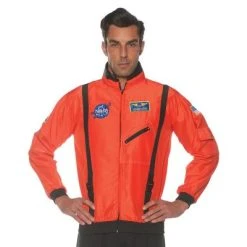 Underwraps Costumes Underwraps Space Jacket Men's Costume (Orange)