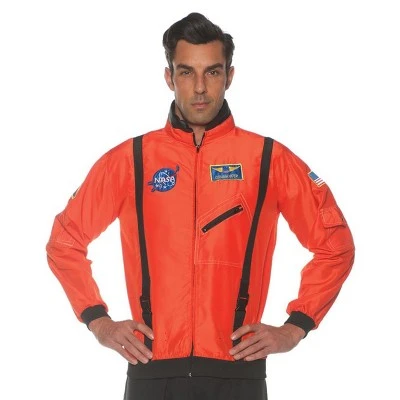Underwraps Costumes Underwraps Space Jacket Men's Costume (Orange) 3 Underwraps Costumes Underwraps Space Jacket Men's Costume (Orange)