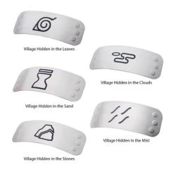 SalesOne LLC Naruto Cosplay Headband Replica Set With 4 Interchangeable Village Metal Plates 11 SalesOne LLC Naruto Cosplay Headband Replica Set With 4 Interchangeable Village Metal Plates -Adult Halloween Costumes Shop GUEST fbee6c47 449b 4b38 9190 78e8ccb0ace1