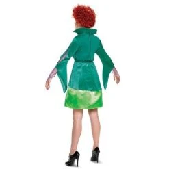 Adult Disney Hocus Pocus Winifred Sanderson Halloween Costume Dress S (4-6)