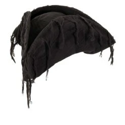 HalloweenCostumes.com Ghost Pirate Hat for Adults, Black